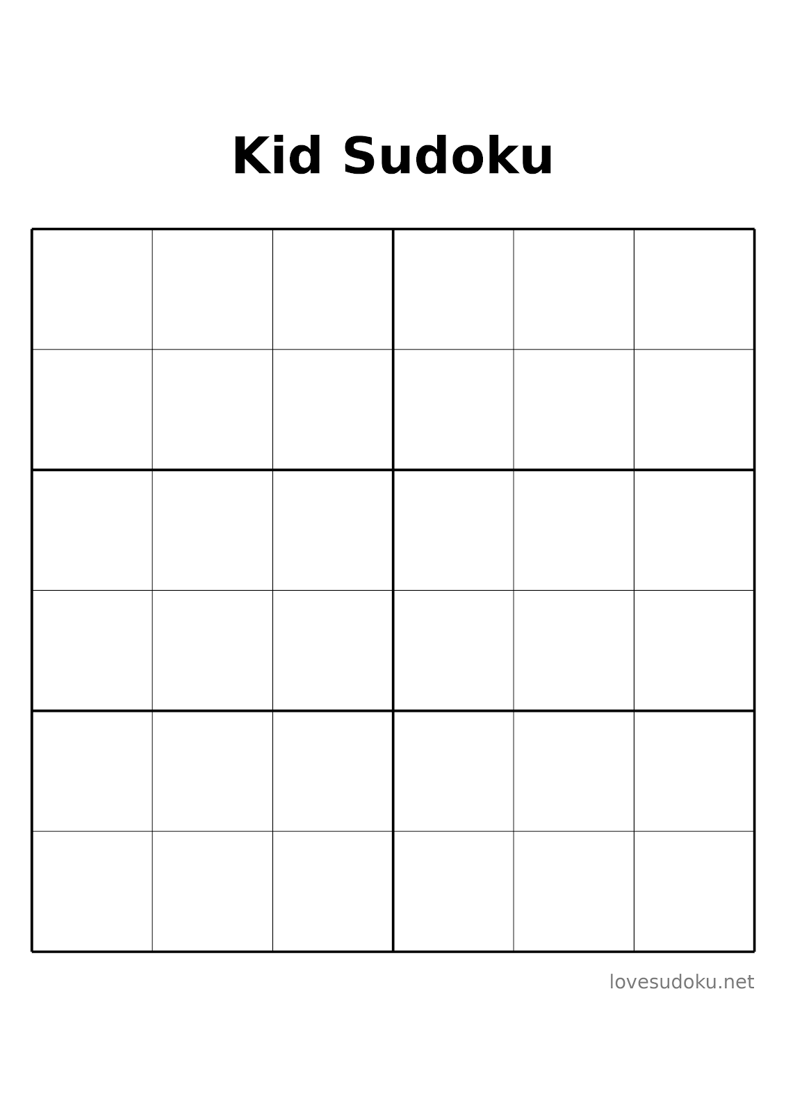 kid sudoku